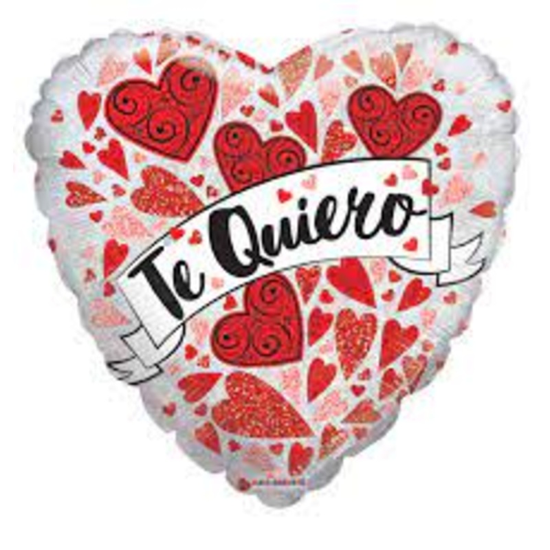 ConverUSA 18" Te Quiero Heart Balloons