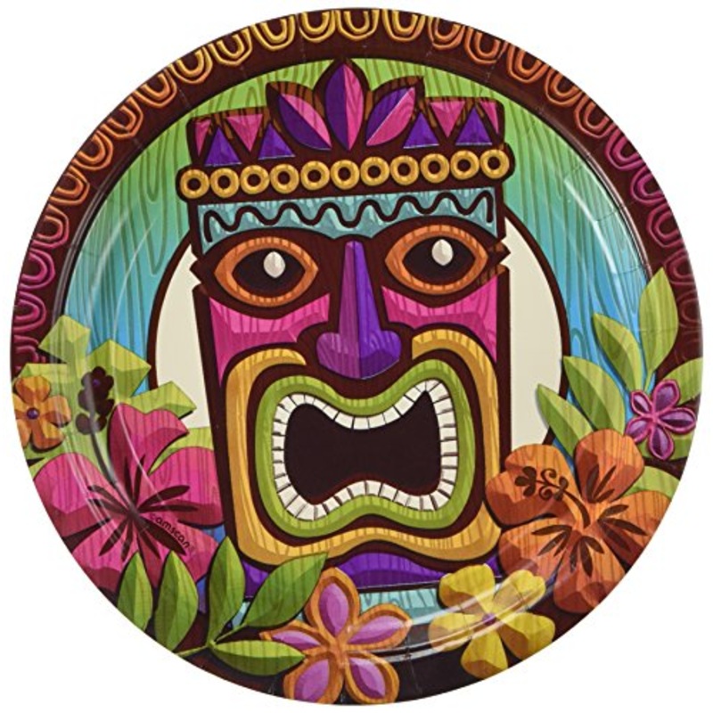 Tropical Tiki 7in Plates