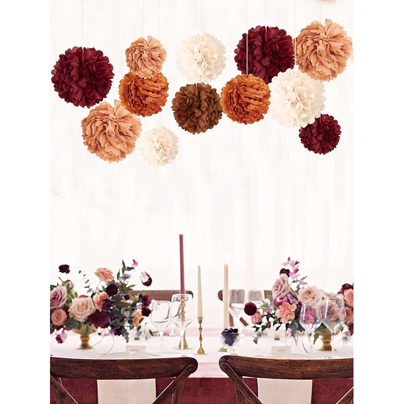 12pcs Mixed Color Paper Lantern