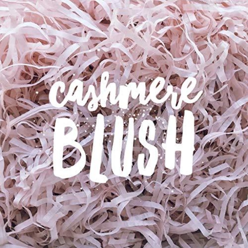 Cashmere Blush Shredded Tissue Paper Shred Dusty Soft Baby Pink Hamper Gift Box Basket Filler Fill Premium Quality