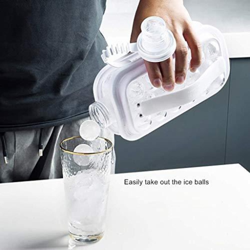 Ice Cube Trays 2 in 1 Portable Ice Ball Maker