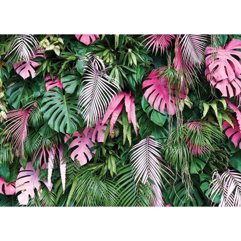 Jungle Green Leaves Backdrop Tropical Plants Photography Backdrop for Baby Birthday Party