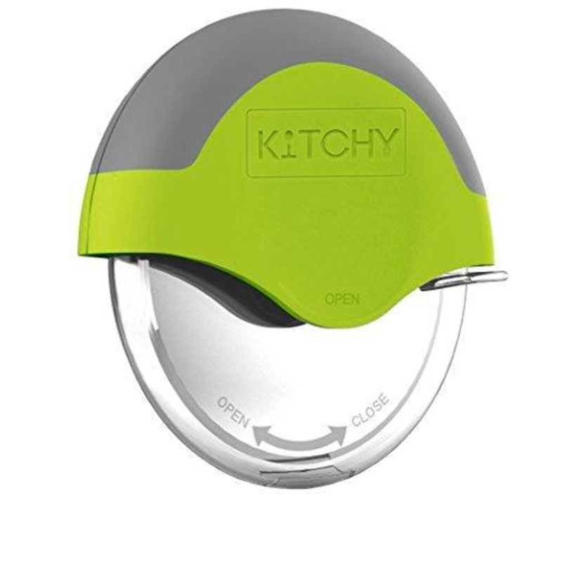 Pizza Cutter Wheel - Super Sharp and Easy To Clean Slicer, Kitchen Gadget with Protective Blade Guard