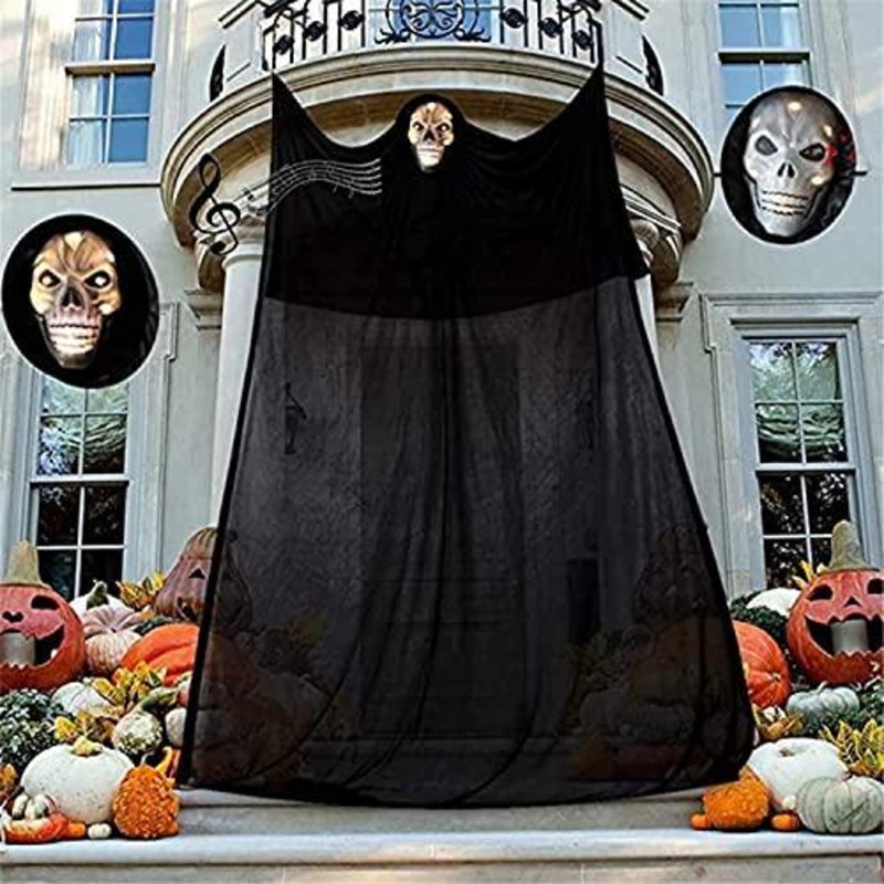 10.8ft Halloween Ghost Hanging Decorations Scary Creepy Halloween Wall Decorations for Indoor/Outdoor Decor