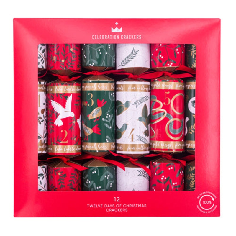 12 Days of Christmas Cracker 12pack