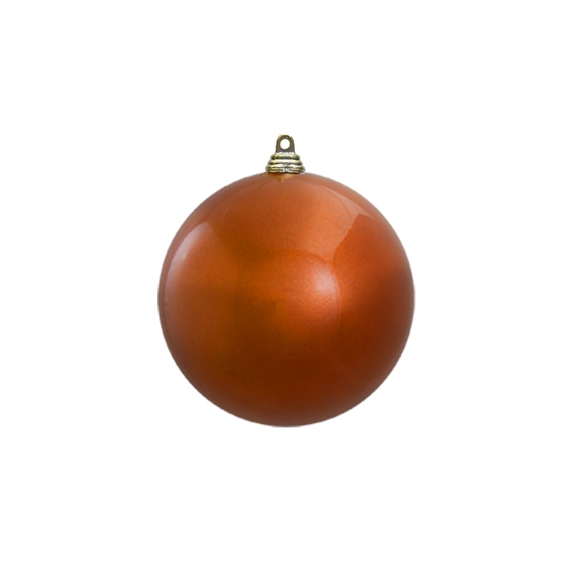 Bauble Outdoor UV Stable Copper 100mm