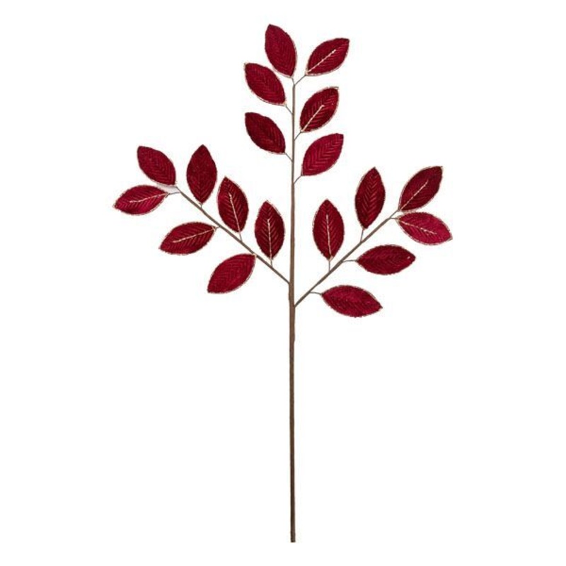 Burgundy Leaf Pick 66cm
