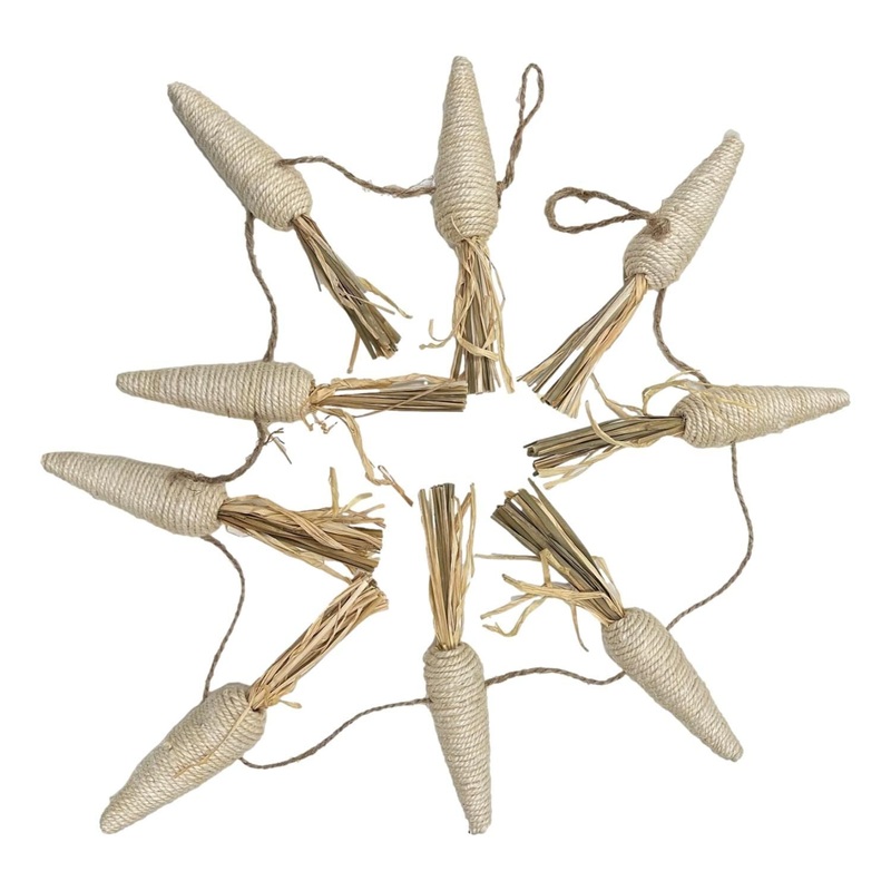 Garland Carrot Ivory 140cm