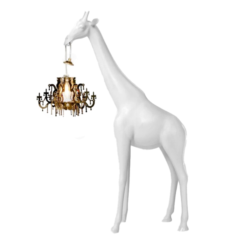 Giraffe with Chandelier 1.2m