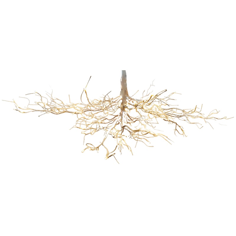 Glitter Hanging Branch White 180cm