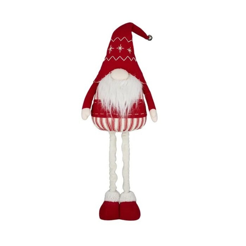 Gnome Extendable Legs Starry Hat Red 72cm