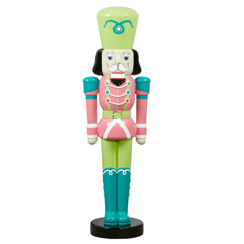 Nutcracker Soldier Aqua Boots & Pink Jacket 122cm