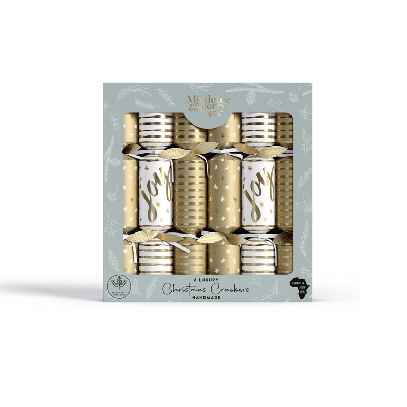 Stars of Joy Gold Crackers 6 Pack