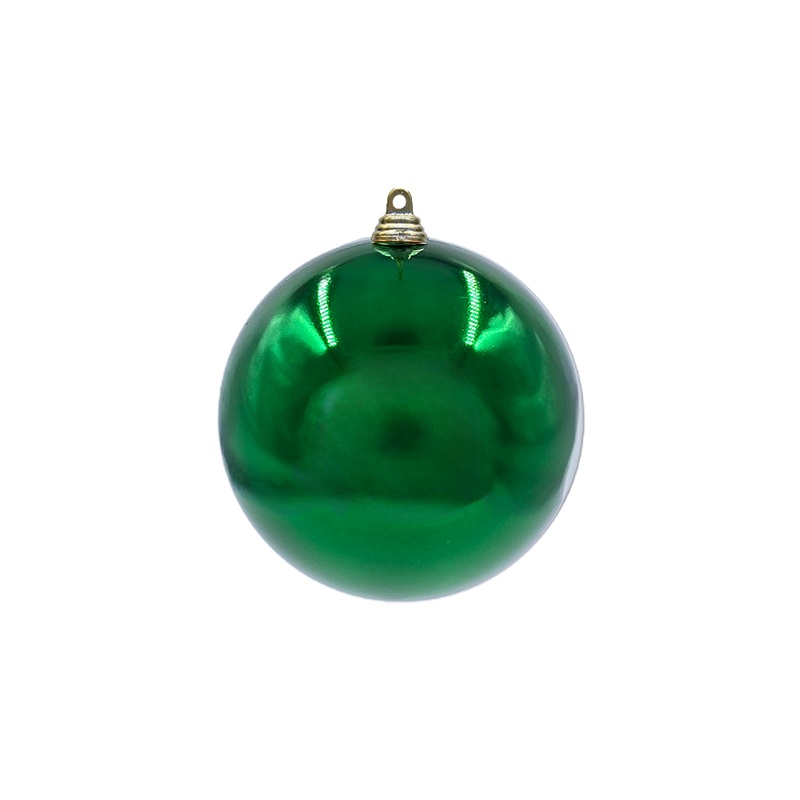 Bauble Shiny Green 100mm