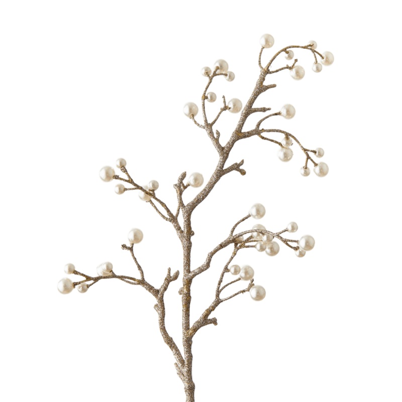 Branch Spray Pearl Metallic 67cm