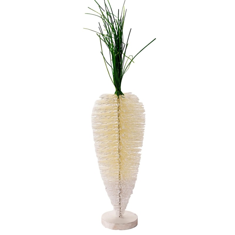 Carrot Brush White 53cm