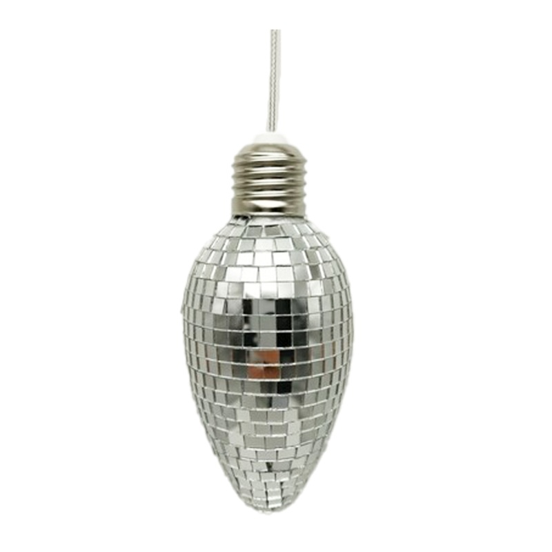 Disco Mirror Light Bulb Hanging 14cm
