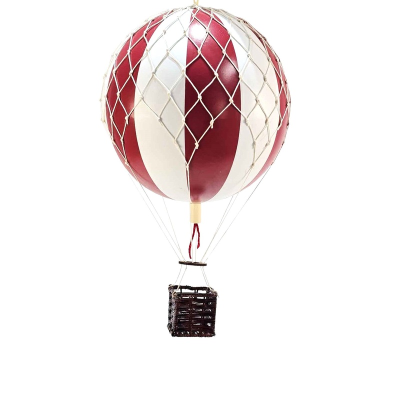Hot Air Balloon Cherry Red 56cm