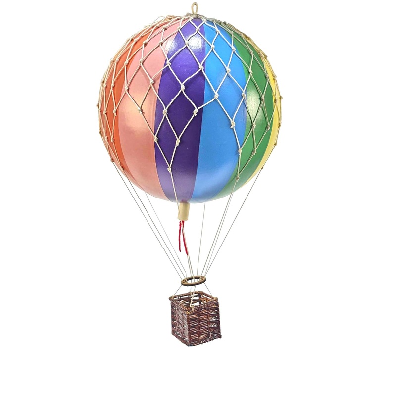 Hot Air Balloon Rainbow 36cm