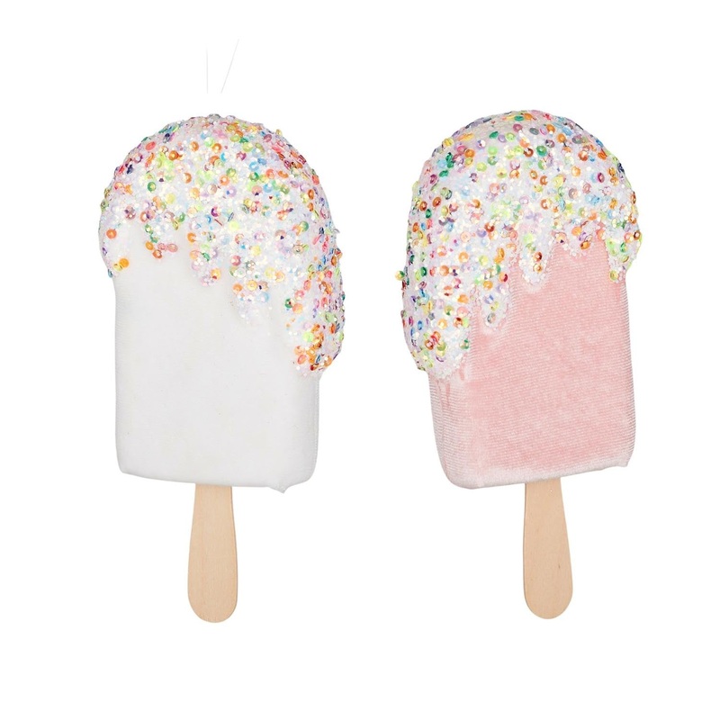 Ice-cream Pink or White 16cm.