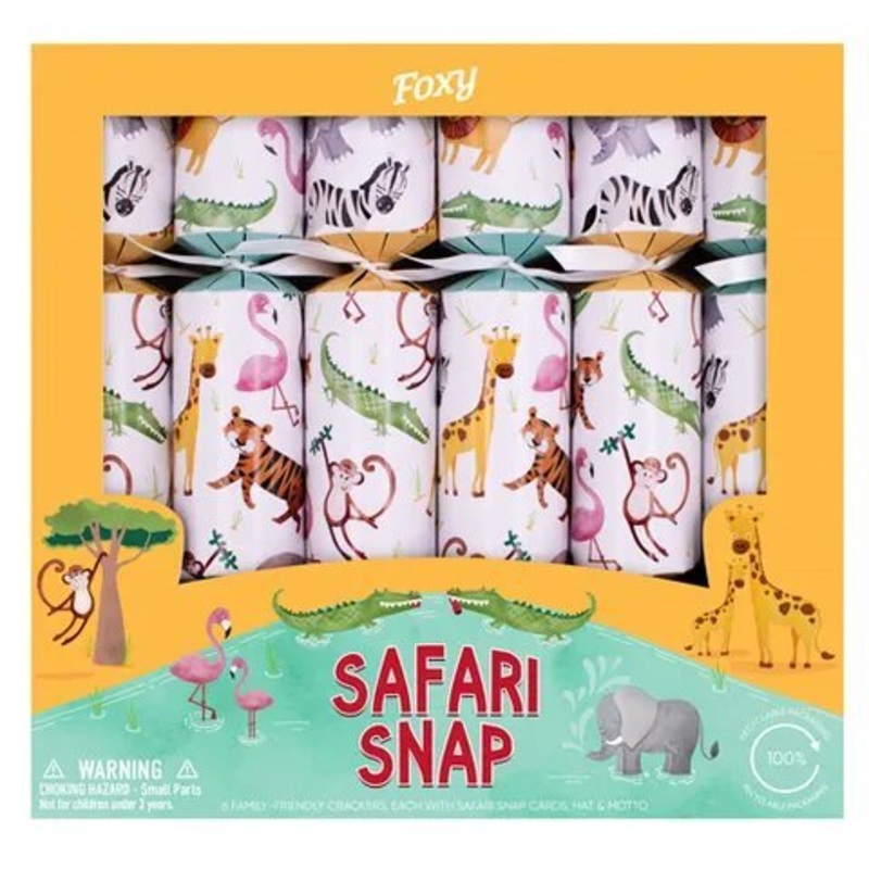 Safari Snap Cracker 6pack