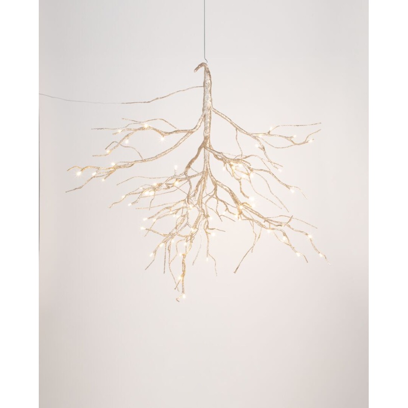 Spruce Branch Chandelier Champagne 90cm