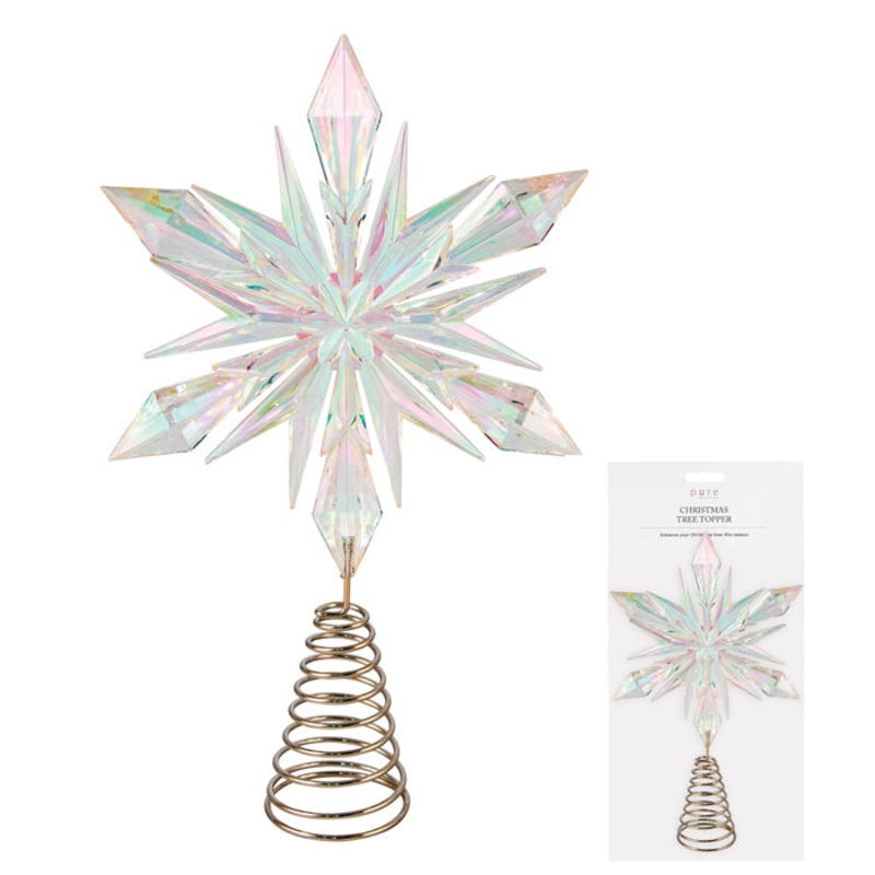 Star Topper Iridescent 33cm