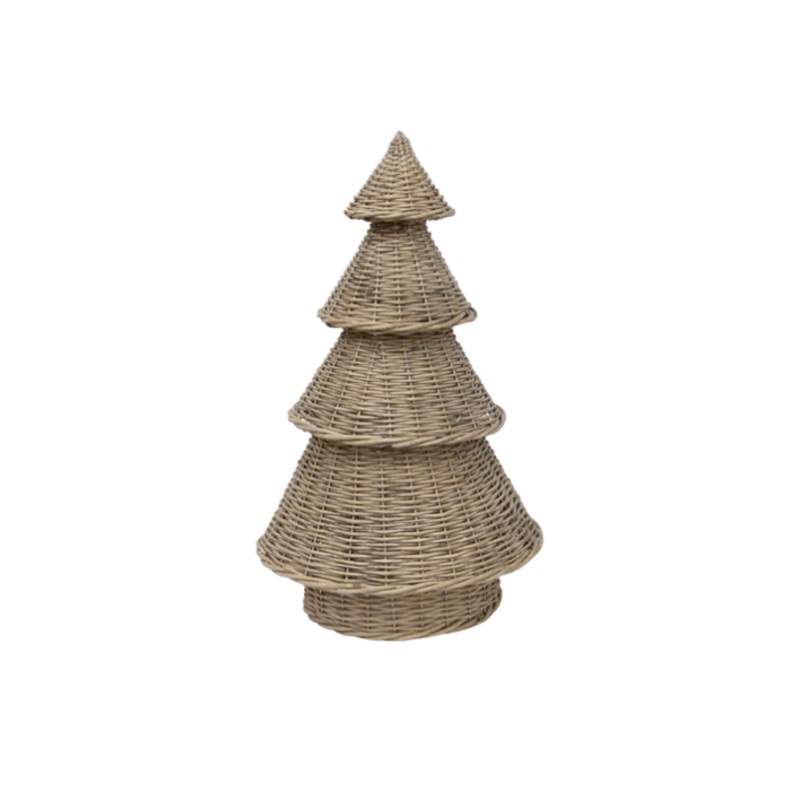 Tree Wicker Natural Grey 50cm