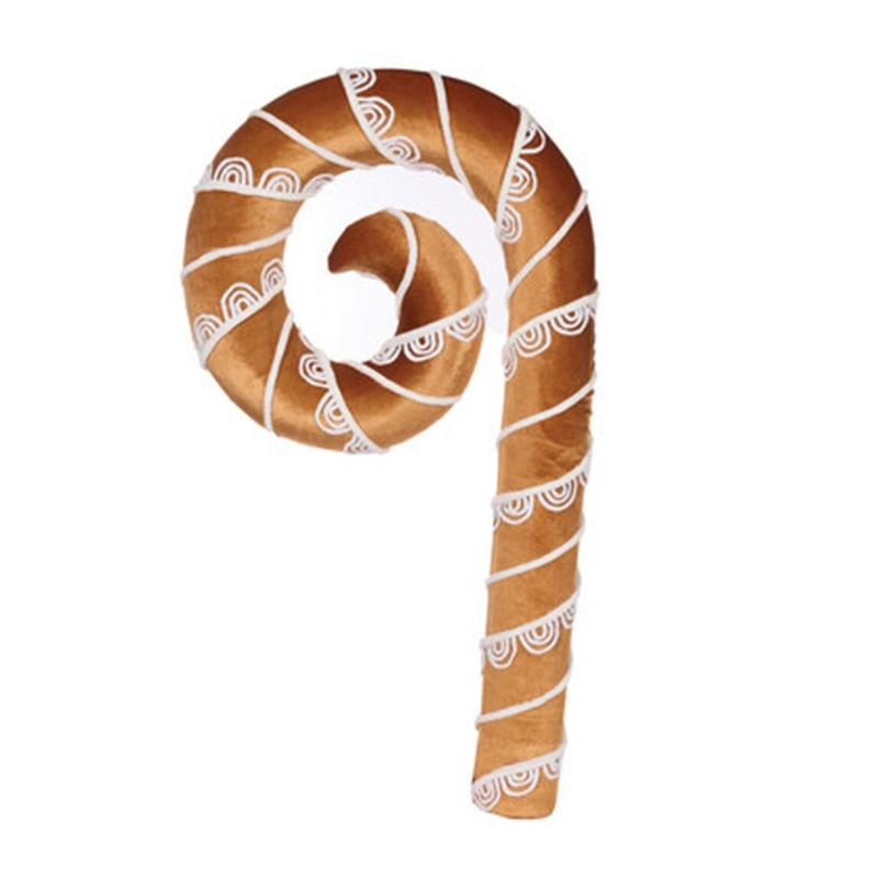 Gingerbread Candy Cane Lace 65cm