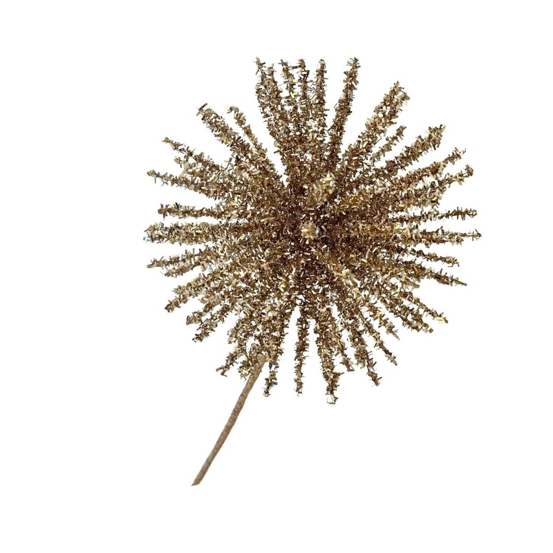 Rose Gold Burst Spray 46cm