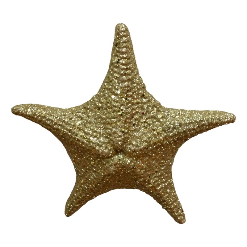 Starfish Champagne Hanging 30cm