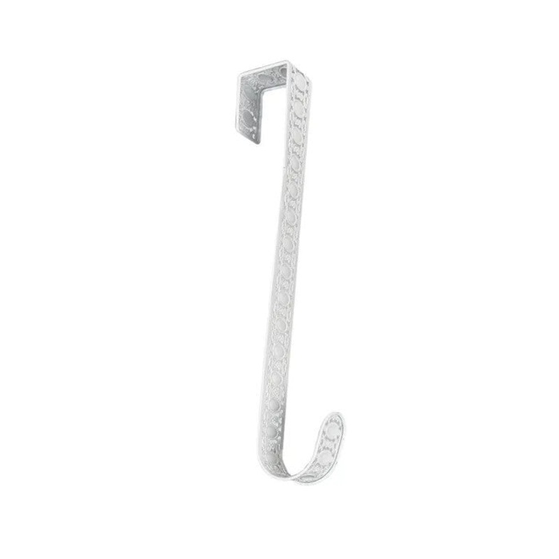 Wreath Hanger Metal White 38cm