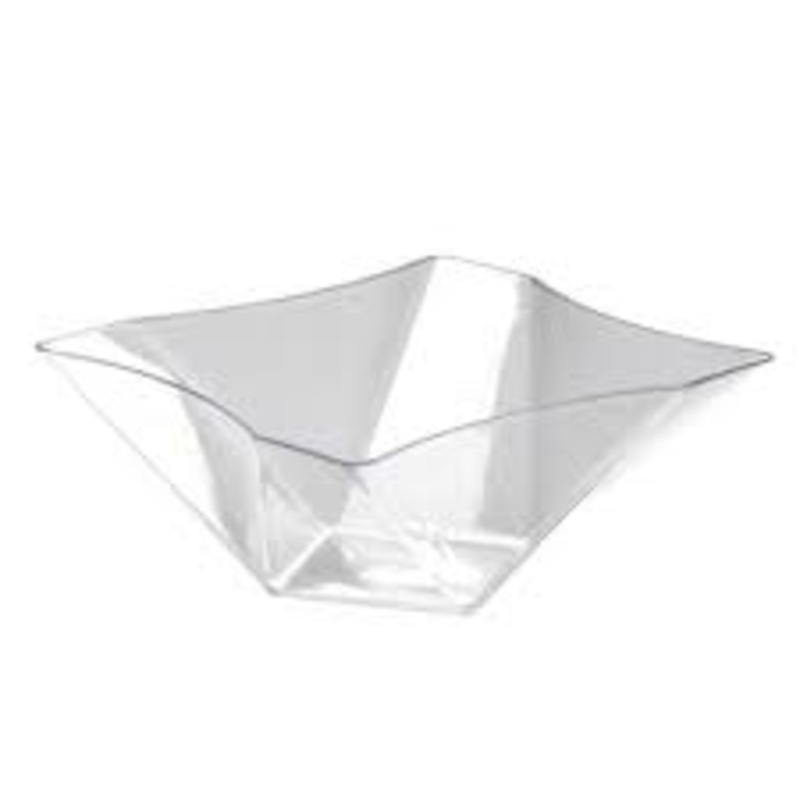 161oz. Clear Twisted Bowl