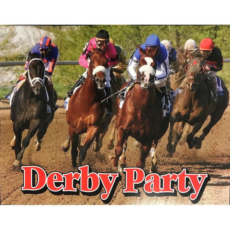 DERBY PARTY YARD SIGN