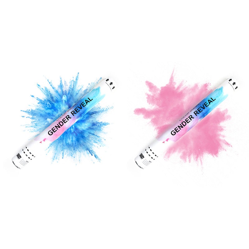 GENDER REVEAL COLORED SMOKE
