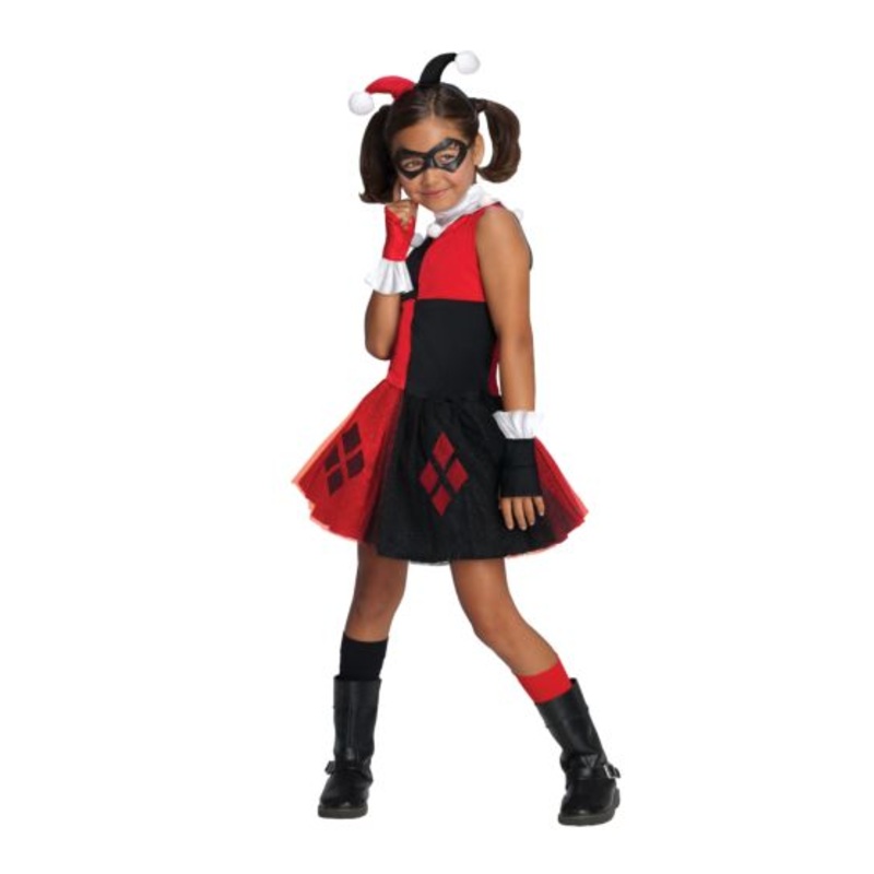 HARLEY QUINN TUTU DRESS COSTUME - KIDS