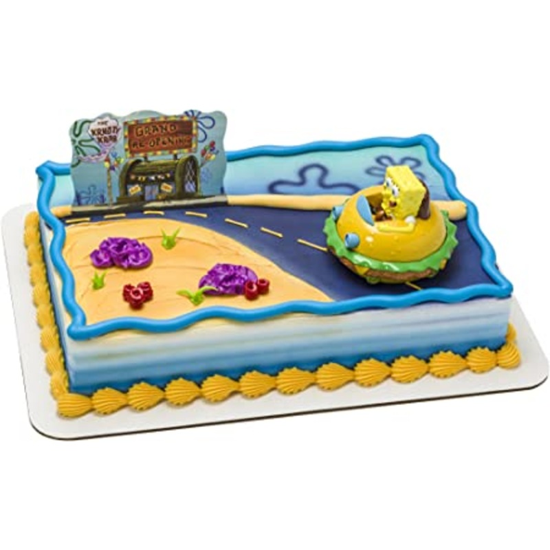 SPONGEBOB KRABBY PATTY CAKE TOPPER