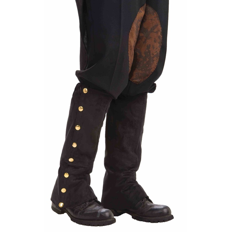 Steampunk Black Spats