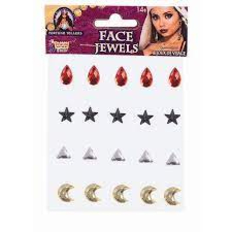 STICK ON FACE JEWELS