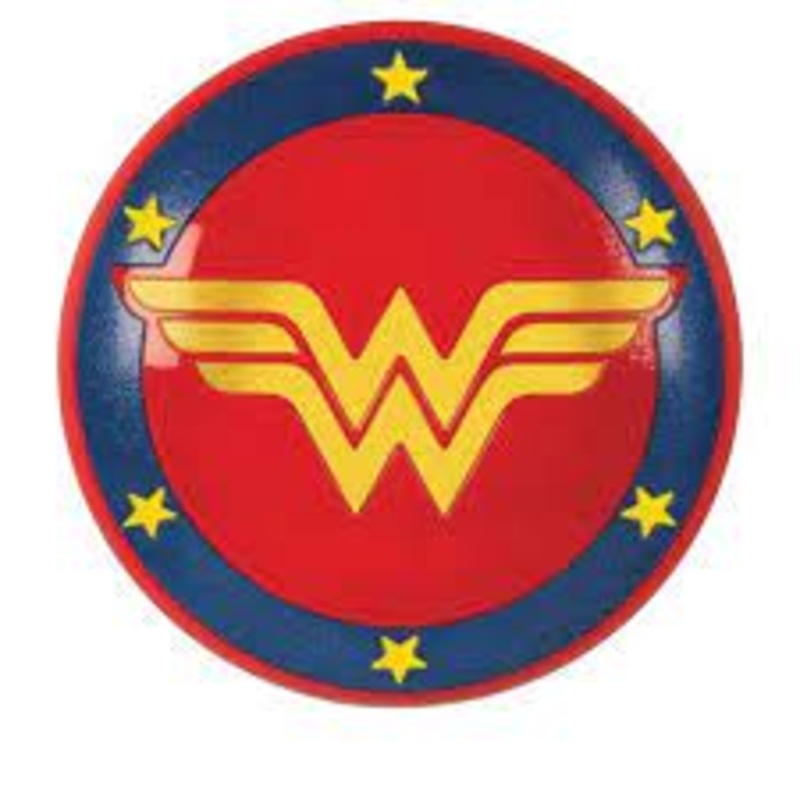 WONDER WOMAN GLITTER SHIELD