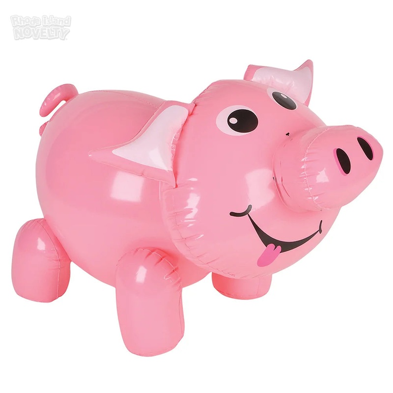 24" Inflatable Pink Pig