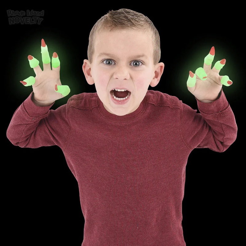 3"glow-In-Dark Martian Fingers