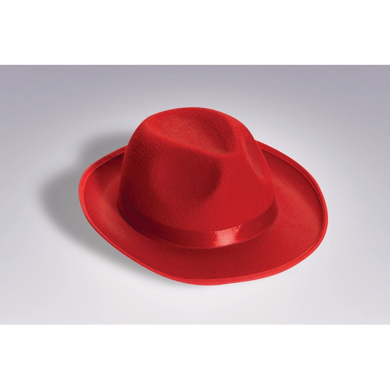 Deluxe Red Felt Fedora