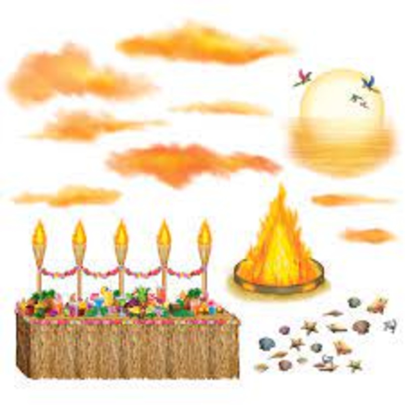 Insta-Theme Luau Sunset & Props