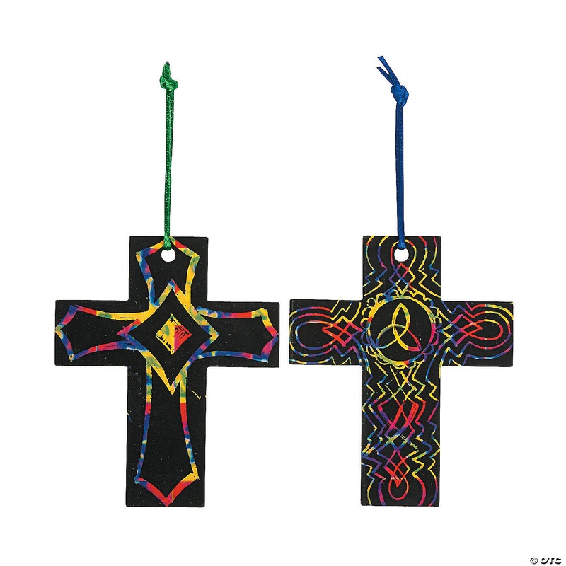 Magic Color Scratch Crosses