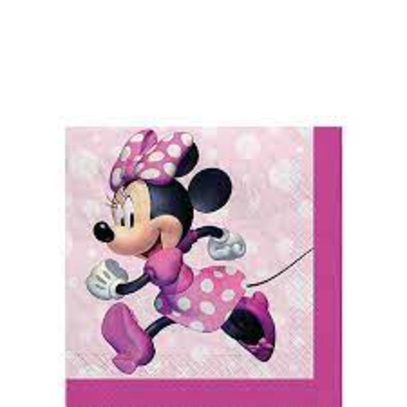 MINNIE MOUSE - BEVERAGE NAPKINS