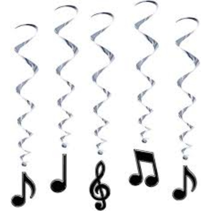 Musical Note Whirls