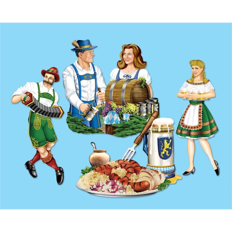 Oktoberfest Assorted Style Cutouts