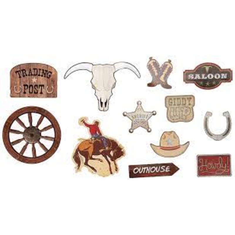 Western Cutout Assortment
