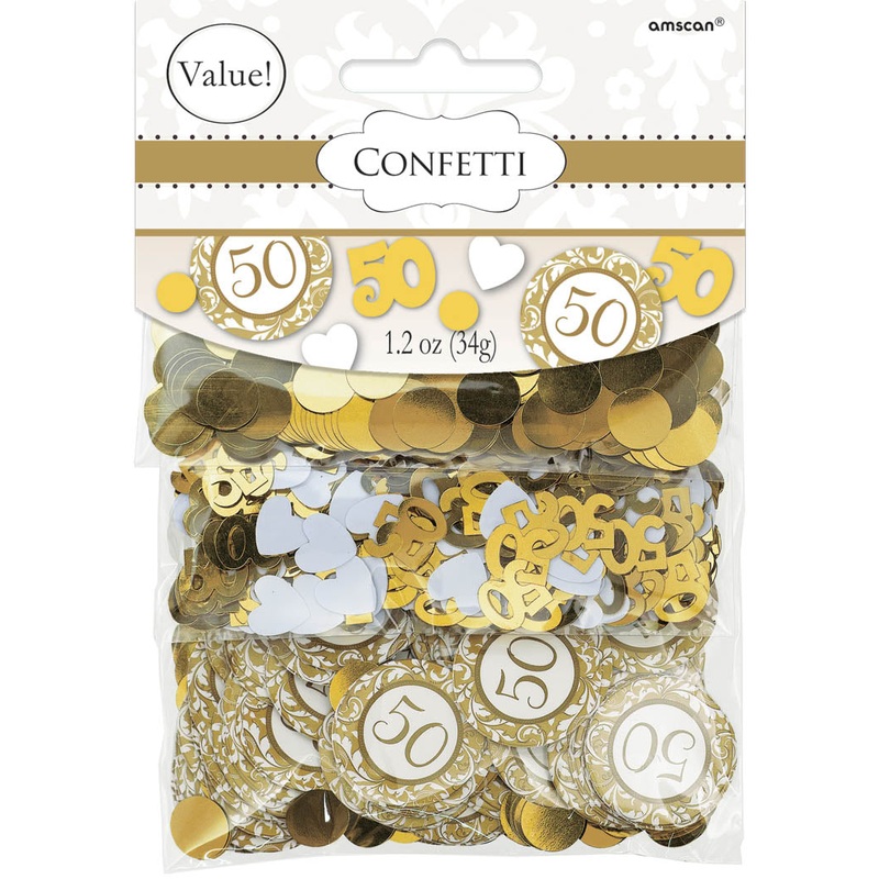 50TH ANNIVERSARY CONFETTI